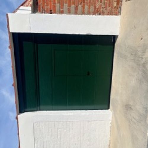 slategrain verde 6009 con peatonal y tarja superior