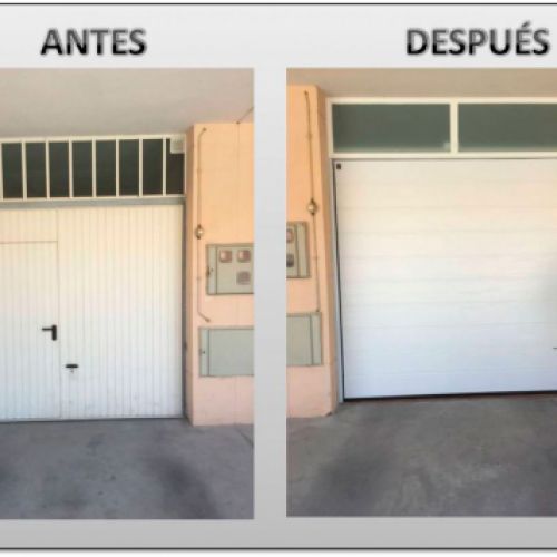 Puertas y automatismos en Valladolid, trabajos de Puertas del Río 29