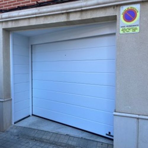 solucion para garaje descuadrado