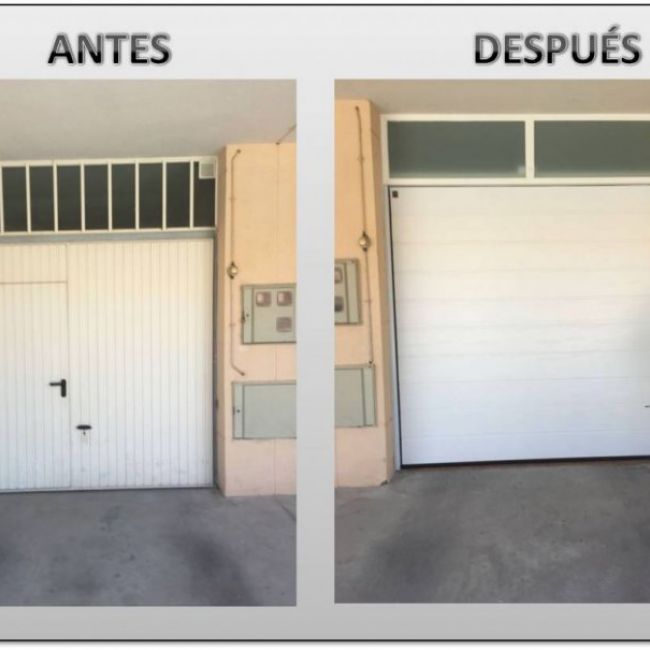 Instalador de puertas de garaje Valladolid